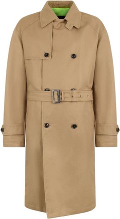 Herno Coats - Heren - Trenchcoats - Beige - L - Jassen