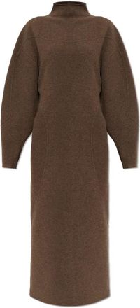 Max Mara Wool Dress Tenuta - Dames - Kleedjes - Bruin - XS - Wol - Kleedjes