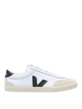 Veja White Volley Canvas Sneakers