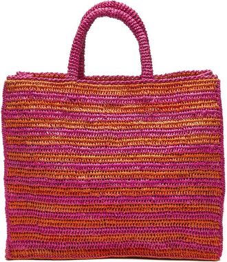 Mar Y Sol Callie Raffia Tote