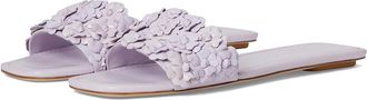 Stuart Weitzman MEADOW SLIDE Womens Sandals Wisteria : 5 M, Leather
