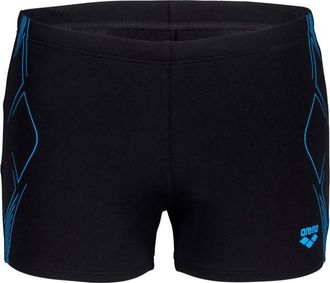 Arena Graphic Swim Short Stripes Badehose f&uuml;r Herren | schwarz