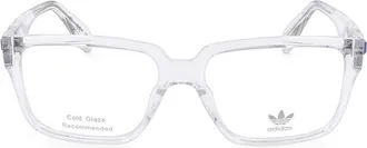 adidas Mens Transparent Rectangular Eyeglass Frames OR5005
