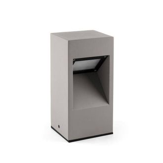 Netlighting Cast Bollards Outdoor Ground Light Grey LED IP65