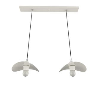 Lumicom Piuma L&aacute;mpara De Techo Lineal 2 Luces Monocolor Brillo