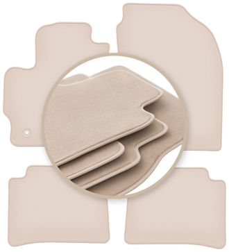 OEM Alfombrillas Premium Beige Para: Suzuki Swace Station Wagon 2020