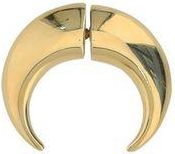 Marine Serre Crescent Gold Oor Cuff Maujw017armet0002mt51bb