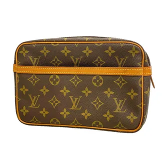 Louis Vuitton Brown Clutch Bag (Pre-Owned)