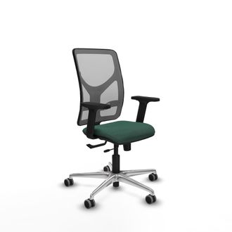 Piqueras y Crespo Silla De Oficina Piqueras Y Crespo Motilla Gris Reposabrazos Ajustables