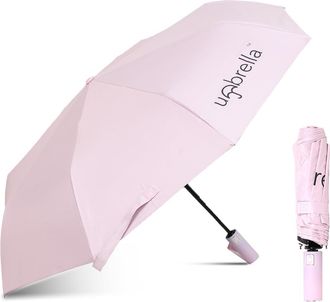 Generic UMBRELLA Brand Compact Folding Umbrella - Automatic Open/Close, 8 ribs, Folding Umbrella,Windproof Travel Umbrella for Rain or Shine - UV protected! (