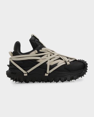 Rick Owens x Moncler Trailgrip Megalace Sneakers