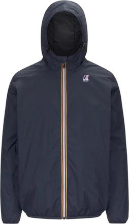 K-Way Le Vrai 4.0 Claude Jas - Heren - Zomerjassen - Blauw - M - Polyester - Jassen