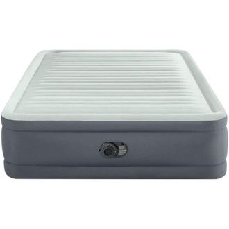 Intex Cama De Matrimonio Inflable Premaire Blanco Y Gris 152x203x46cm Intex