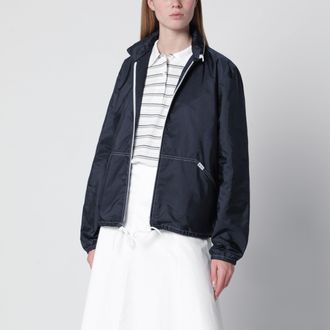 Prada Giacca leggera in Re-Nylon blu
