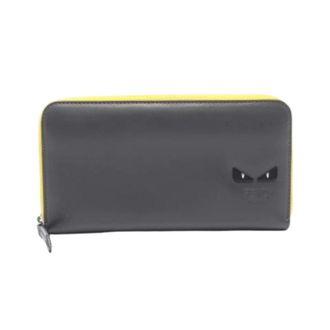 Fendi Pre-owned Long wallet (bi-fold) - unisex - Fendi Vintage - Vintage Wallets - Gray - ONE SIZE - Pre-owned