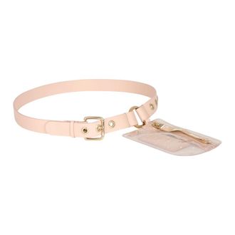Red Valentino Belt with Cardholder and Keychain - female - RED Valentino - Belts - Pink - L - Accessories