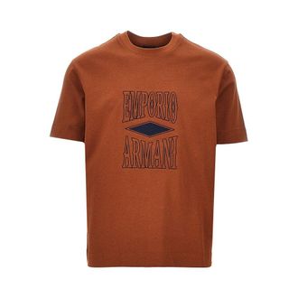 Emporio Armani Jersey T-shirt with embossed logo Man XL