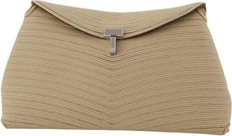 Toteme Canvas Clutch Beige