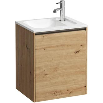 Laufen Meda Mueble Bajo Lavabo, 1 Puerta Softclose, Bisagra - Laufen