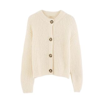 Bellerose Dames, Truien, Beige, Maat: M Wol