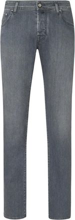 Jacob Cohen Jeans Nick Slim 5 Tasche - - Jeans - Uomo - Grigio - W36