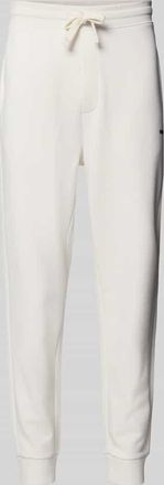 HUGO BOSS Regular Fit Jogginghose aus reiner Baumwolle Modell DAYOTE232 in Kitt, Gr&ouml;&szlig;e XL