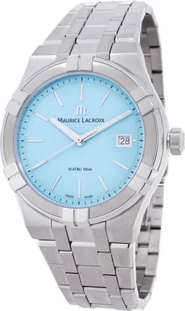 Maurice Lacroix Aikon Quartz Blue Dial Mens Watch AI1108-SS002-431-1