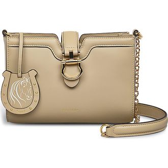 Radley London x Kentucky Derby Leather Crossbody Bag in Stone at Nordstrom Rack