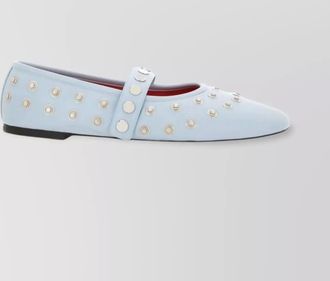 Stella McCartney studded ballerina shoes