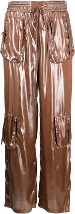 Blumarine Pantaloni dritti - Marrone