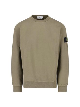 Stone Island Felpa In Cotone Compass
