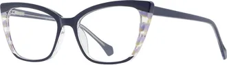 Soho Womens 1090 54Mm Glasses In Blue Multicolor