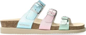 Mephisto Schoenen, Dames, Veelkleurig, 35 EU, Leer, Multicolor Hyacinta Damessandaal