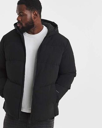 Jack & Jones Jack & Jones Global Puffer Coat - Black