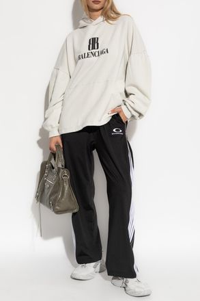 Balenciaga Hoodie, Womens, Grey
