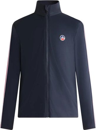 Fusalp Mariozip Lichtgewicht Jack - Heren - Sportshirts - Blauw - S - Polyester - Fitness