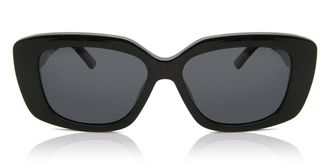 Montana Eyewear MP56 Polarized MP56 Womens Sunglasses Black Size 55