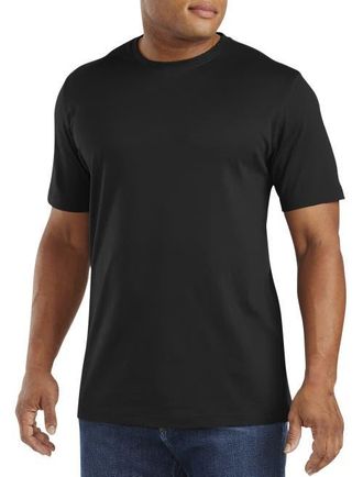 Robert Barakett Georgia Jersey T-Shirt in Black at Nordstrom, Size 5X Big