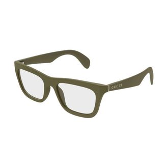 Gucci Optical Frame - Heren - Brillen - Groen - 53 MM - Accessoires