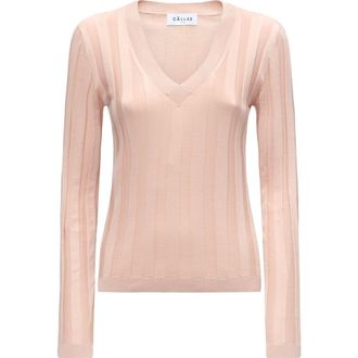 C&acirc;llas Milano RIONE Sweater in Pale Coral at Nordstrom, Size X-Small