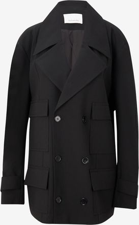 Frankie Shop Doppelreihiger Mantel mit Reversekragen Stanton