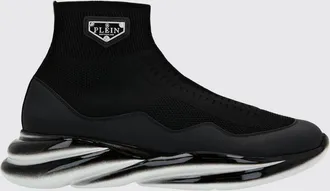 Philipp Plein Sneakers alte slip-on con design a calza e inserti in pelle