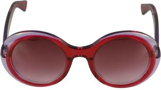 K&agrave;dor Audrey Glossy Rounded Gradient Sunglasses