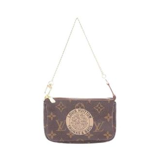 Louis Vuitton Pre-owned Mini Bags, female, Brown, Size: ONE SIZE Pre-owned Mini Pochette Accessoires Monogram Handbag