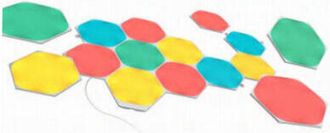 Nanoleaf Nanoleaf - Kit De Inicio De Tira Led Shapes Hex&aacute;gonos 15 Paneles 30 W