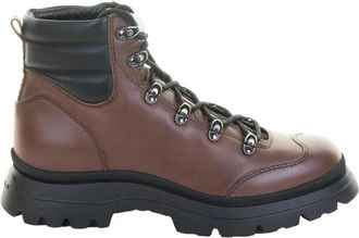 Hogan H692 Boot - Heren - Veterlaarzen - Bruin - 42 EU - Leer - Schoenen