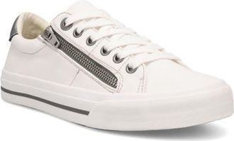 Taos Z-Soul Platform Sneaker in White/Pewter at Nordstrom, Size 10.5