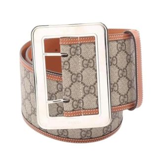 Gucci Pre-owned Belts, female, Beige, Size: ONE SIZE Pre-owned Standard Belt