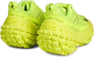 Balenciaga Womens Defender Bouncer Sneaker Yellow Rubber