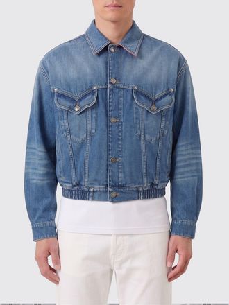 Versace Bomber in denim di cotone